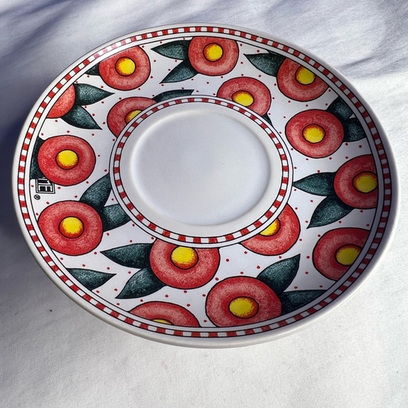 Be Warm Inside And Out by Mary Engelbrieit Cup and Matching Saucer Set. - Picture 4 of 10